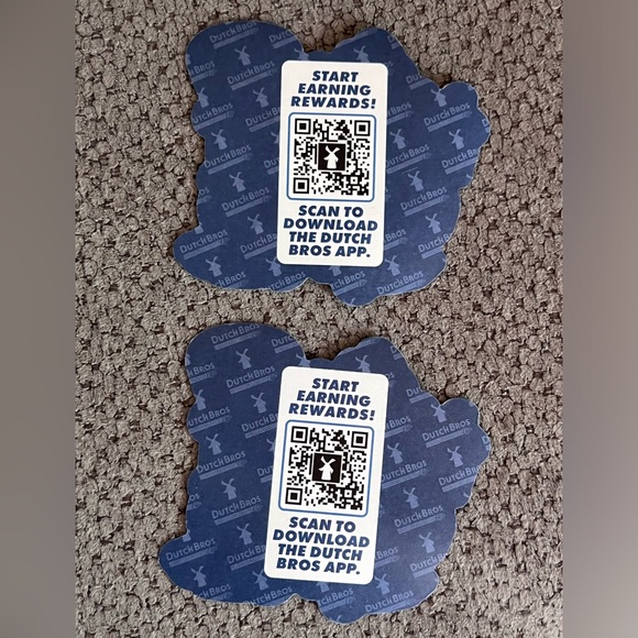 NEW Dutch Bros Rainbow 2024 Sticker. Set of 2! - Picture 3 of 3